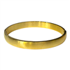 GOLD SOLID PLAIN MEN BRACELET