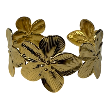 GOLD FLOWER BRACELET
