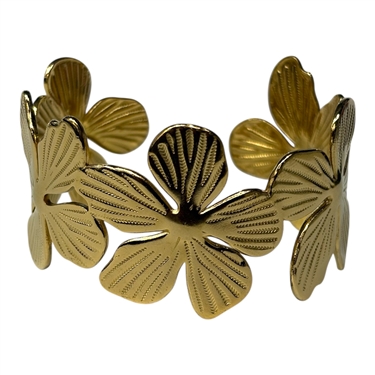 GOLD FLOWER BRACELET