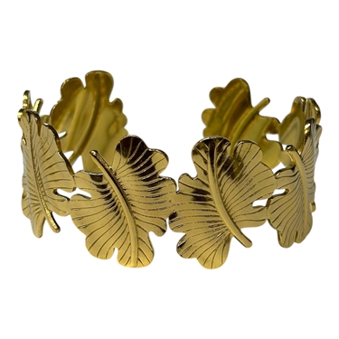 GOLD LEAF BRACELET
