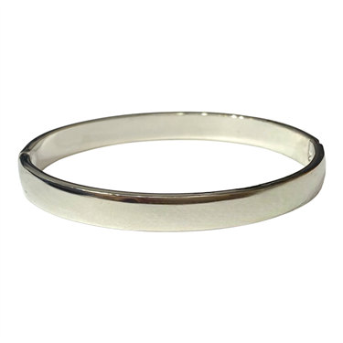 SILVER SHINY PLAIN BRACELET