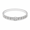 Paved H Logo Bangle