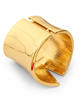 Wide Geometric Open Cuff Bangle
