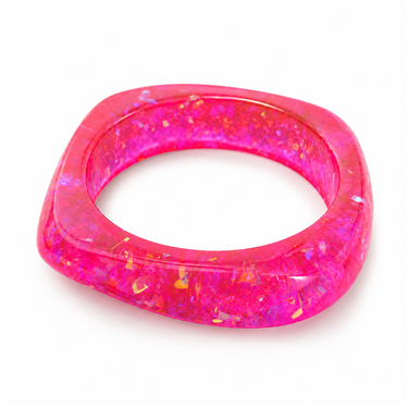 Resin Square Bangle