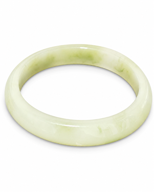 Resin Rounded Wide Bangle
