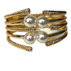 GOLD PEARL BANGLE