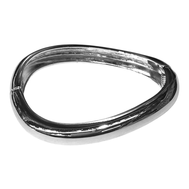 SILVER SOLID BANGLE