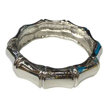 SILVER BAMBOO BRACELET