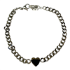 SILVER HEART BRACELET