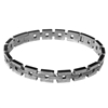 MEN SILVER STAINLESS STEEL BRACELET