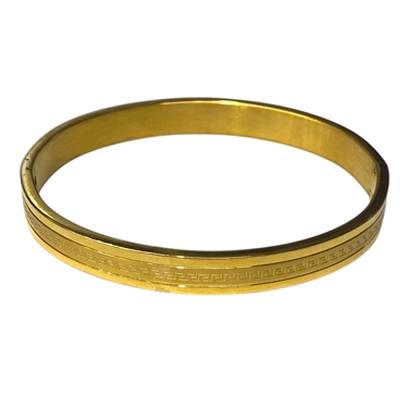 MEN GOLD STAINLESS STEEL BRACELET