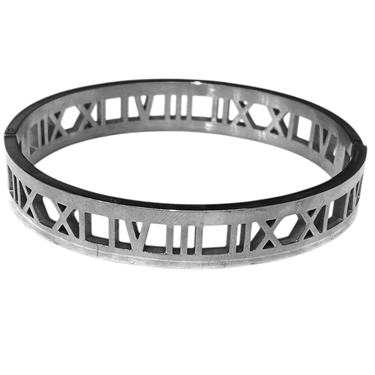 SILVER MEN  STAINLESS STEEL BRACELET