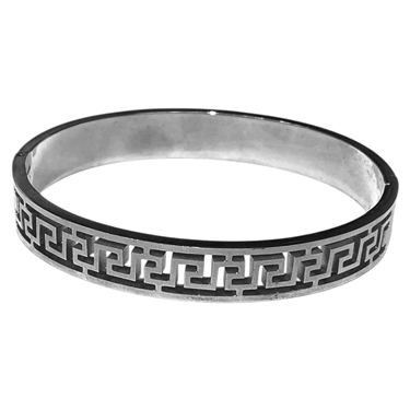 SILVER MEN STAINLESS STEEL BRACELET