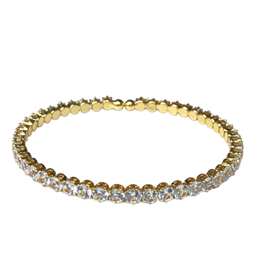 GOLD TENNIS BRACELET