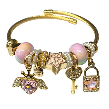 GOLD PANDORA BRACELET