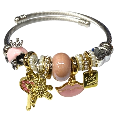 PINK PANDORA BRACELET