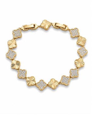 Lucky Clover Link Bracelet