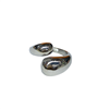 SILVER TEAR DROP RING