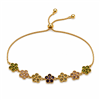 Zircon Flower Adjustable Bracelet