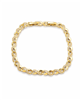 Rhinestone Twist Link Bracelet