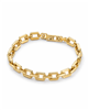 Geometric Buckle Link Bracelet