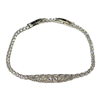 SILVER RHINESTONE BRACELET