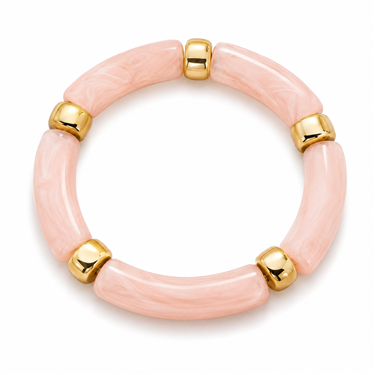 Gold-Tone Segment Bangle