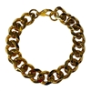 GOLD THICK CHAIN BRACELET