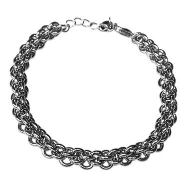 SILVER STAINLESS STEEL BRACELET