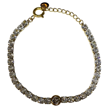 GOLD STAINLESS STEEL BRACELET