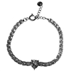 SILVER HEART BRACELET
