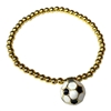 GOLD SOCCER BRACELET