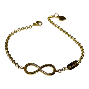 GOLD INFINTY BRACELET