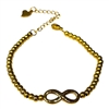 GOLD INFINTY BRACELET
