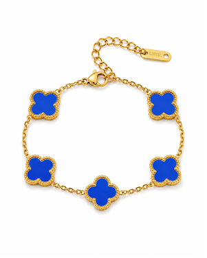 Beaded Clover Bracelet