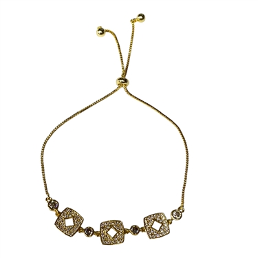 GOLD SLIDER BRACELET