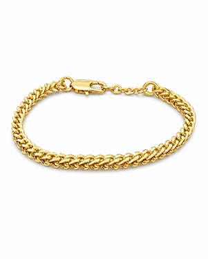 Double Curb Chain Bracelet