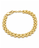 Textured Oval Link Bracelet