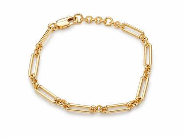 Rectangle Link Chain Bracelet