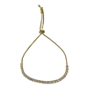 GOLD SLIDER BRACELET