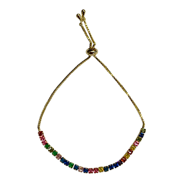 MULTICOLOR SLIDER BRACELET
