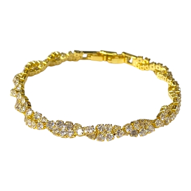GOLD TWIRL BRACELET