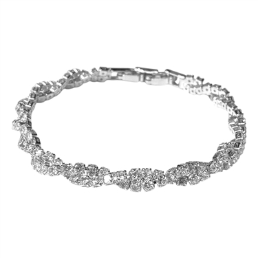 SILVER TWIST BRACELET