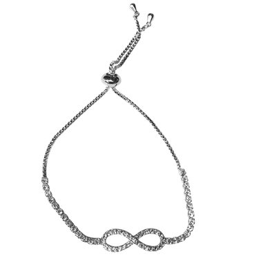 SILVER INFINTY BRACELET