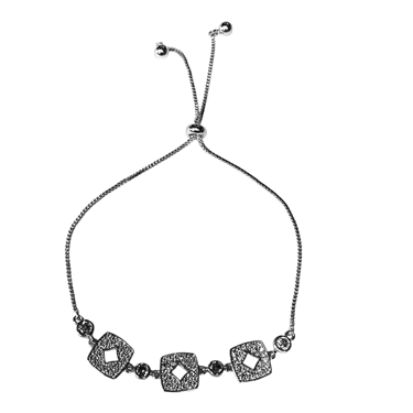 SILVER SLIDER BRACELET