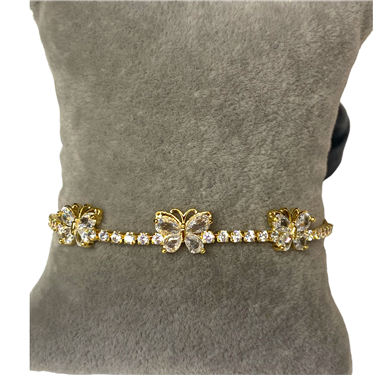 GOLD BUTTERFLY BRACELET