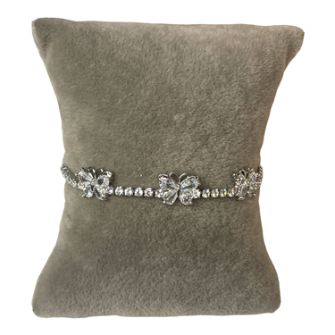 SILVER BUTTERFLY BRACELET
