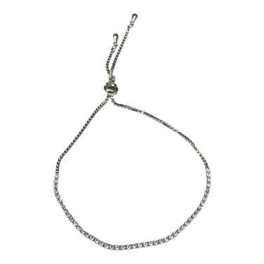 SILVER SLIDER BRACELET