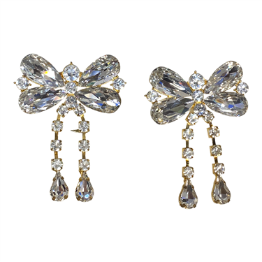 GOLD BUTTERFLY EARRING