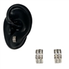 SILVER PLATED EARRING